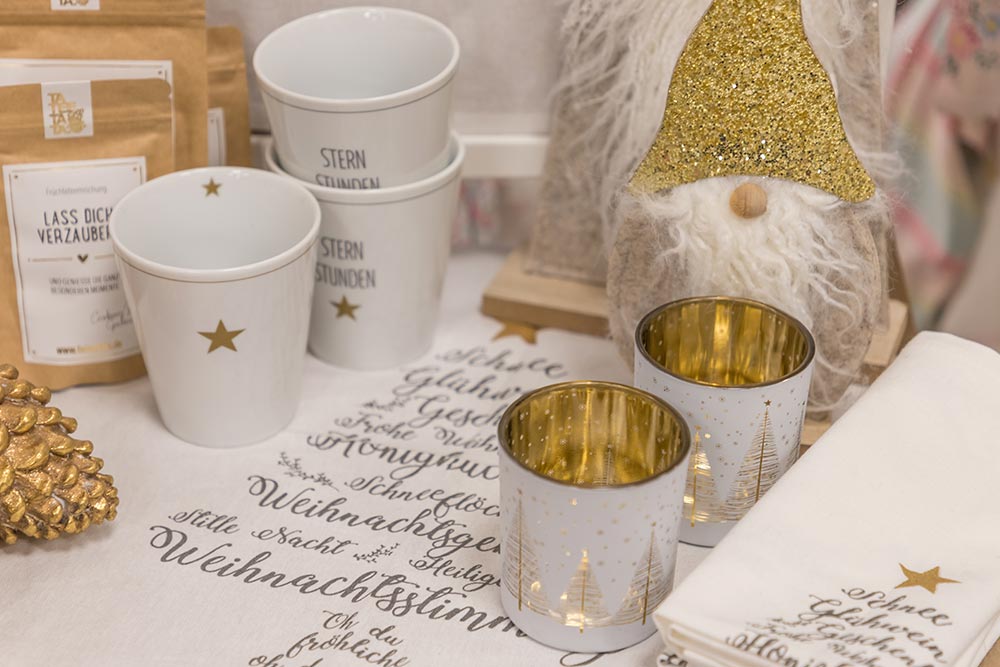 lilly kaefer weihnachten deko geschenke gold