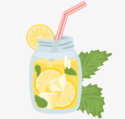 lilly kaefer sommer cocktails zitrone 200 retina grau